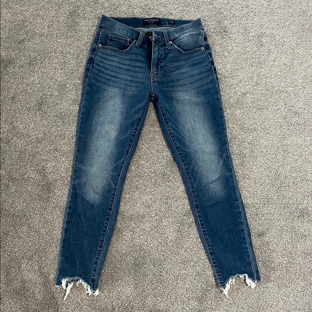 Lucky Brand Dark Cropped Jeans